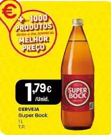 Intermarché Super bock - cerveja promoção