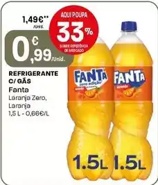 Intermarché Fanta - refrigerante c/gás promoção