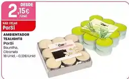 Intermarché Porsi - ambientador tealights promoção