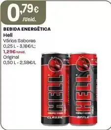 Intermarché Hell - bebida energética promoção