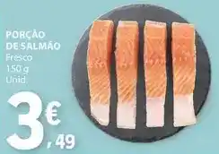 E.Leclerc Porção de salmão promoção