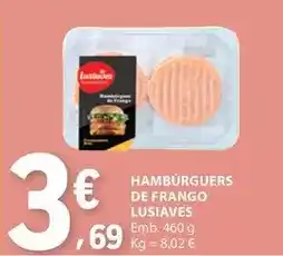 E.Leclerc Lusíadas - hamburguers de frango promoção