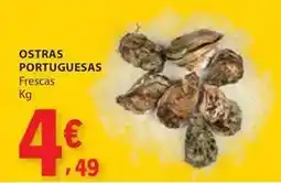 E.Leclerc Ostras portuguesas promoção
