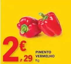 E.Leclerc Pimento vermelho promoção