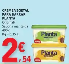 E.Leclerc Planta - creme vegetal para barrar promoção