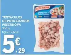 E.Leclerc Pescanova - tentaculos de pota cozidos promoção
