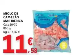 E.Leclerc Mar ibérica - miolo de camarao promoção