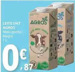 E.Leclerc Agros - leite uht promoção