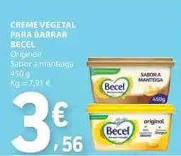 E.Leclerc Becel - creme vegetal para barrar promoção
