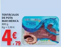 E.Leclerc Mar ibérica - tentaculos de pota promoção