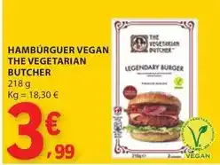 E.Leclerc Hambúrguer vegan the vegetarian butcher promoção