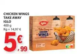 E.Leclerc Iglo - chicken wings take away promoção
