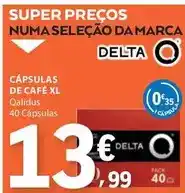 E.Leclerc Delta q - cápsulas de café xl promoção