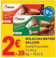 E.Leclerc Balconi - bolachas wafers promoção