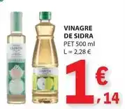 E.Leclerc Vinagre de sidra promoção