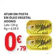 E.Leclerc Atum em posta em óleo vegetal promoção