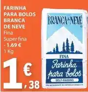 E.Leclerc Vila branca - farinha para bolos branca de neve promoção