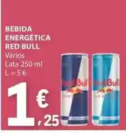 E.Leclerc Red bull - bebida energética promoção