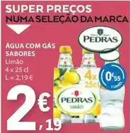 E.Leclerc Pedras - água com gas promoção