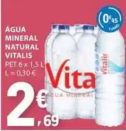 E.Leclerc Vitalis - agua mineral promoção
