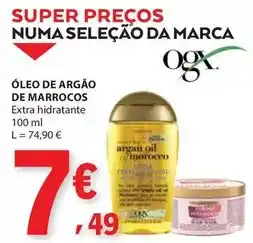E.Leclerc Ogx - óleo de argão de marrocos promoção
