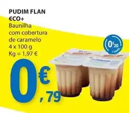 E.Leclerc €co+ - pudim flan promoção