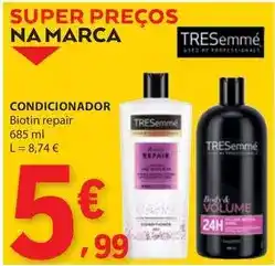 E.Leclerc Tresemmé - condicionador promoção