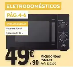 E.Leclerc Esmart - microondas promoção