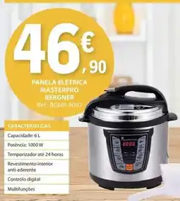 E.Leclerc Panela elétrica masterpro promoção