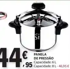 E.Leclerc Panela de pressão promoção