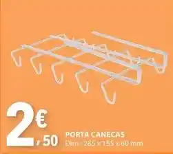 E.Leclerc Dim - porta canecas promoção