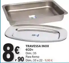 E.Leclerc €co+ - travessa inox eco+ promoção