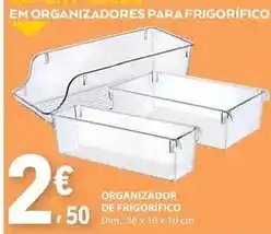 E.Leclerc Dim - organizador de frigorífico promoção