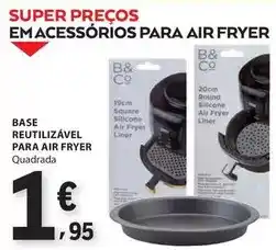 E.Leclerc B! - base reutilizável para air fryer promoção