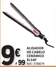 E.Leclerc Alisador de cabelo ceramico elsay promoção