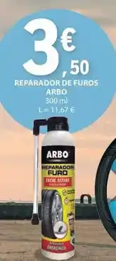 E.Leclerc Arbo - reparador de furos promoção