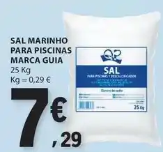 E.Leclerc Marca guia - sal marinho para piscinas promoção