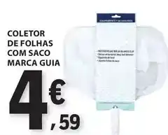 E.Leclerc com - coletor de folhas com saco marca guia promoção