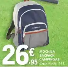 E.Leclerc Campingaz - mochila bacpack promoção
