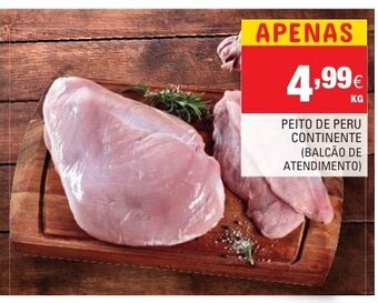 Continente Peito de Peru Continente promoção
