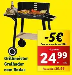 Lidl com - grelhador com rodas promoção