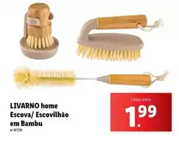 Lidl Escova/escovilhao em bambu promoção