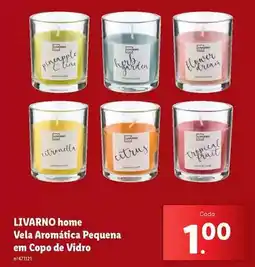 Lidl Dream - vela aromatica pequena em copo de vidro promoção