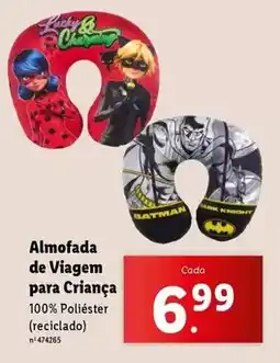 Lidl Lucky - almofada de viagem para crianca promoção