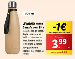 Lidl com - home garrafa com fita promoção
