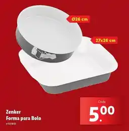 Lidl Forma+ - zenker forma para bolo promoção