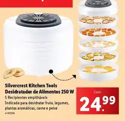Lidl Silvercrest - silvercrest kitchen tools desidratador de alimentos 250 w promoção