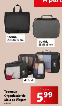 Lidl Organizador de mala de viagem promoção