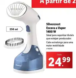 Lidl Silvercrest - escova a vapor 1400 w promoção