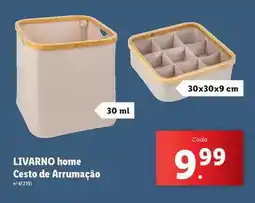 Lidl Cesto de arrumacao promoção